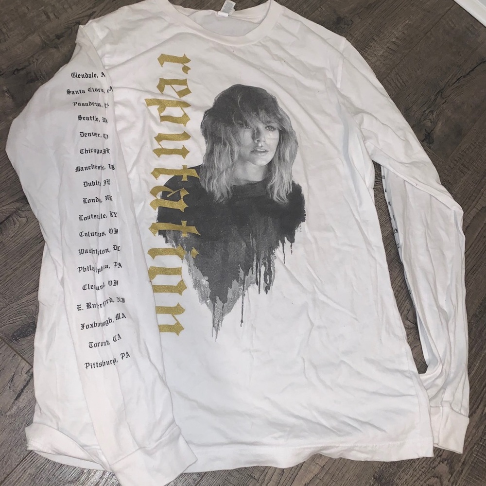 Taylor Swift Long Sleeve Reputation Tour Tee